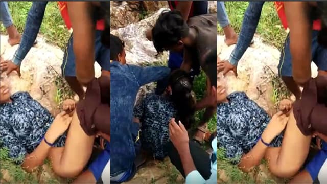 Bangla Teen Girl Gangbang Sex – Jungle Group Sex Video